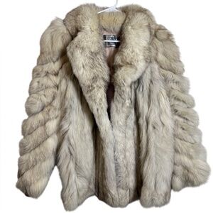 Saga Furs Luxurious Cream Fur Coat